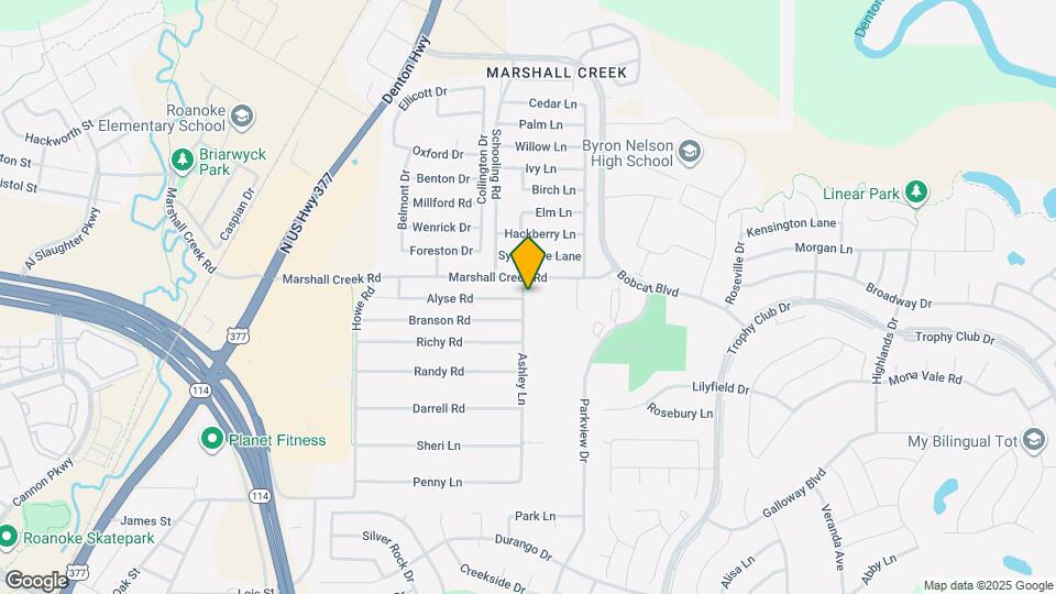 485 Ashley Ln Map and Location Details