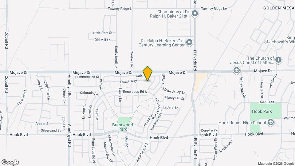 14199 Estate Way Map and Location Details