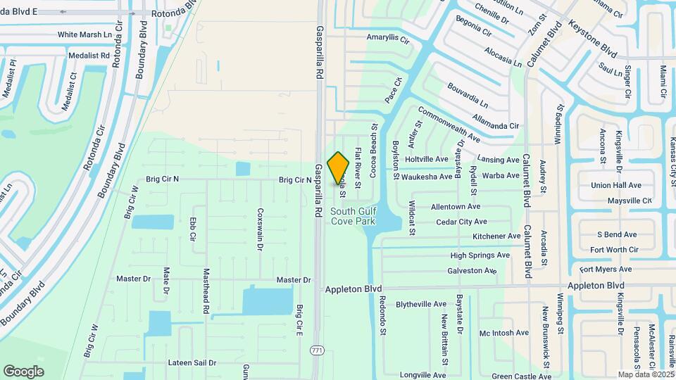 10125 Amicola St Mapa y Detalles de la Ubicación