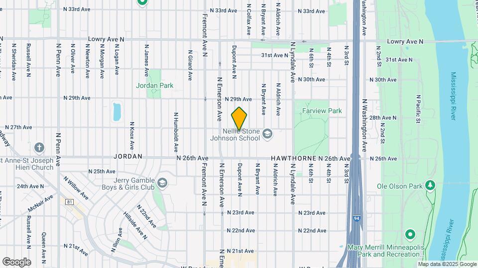 2646 Dupont Ave N Mapa y Detalles de la Ubicación