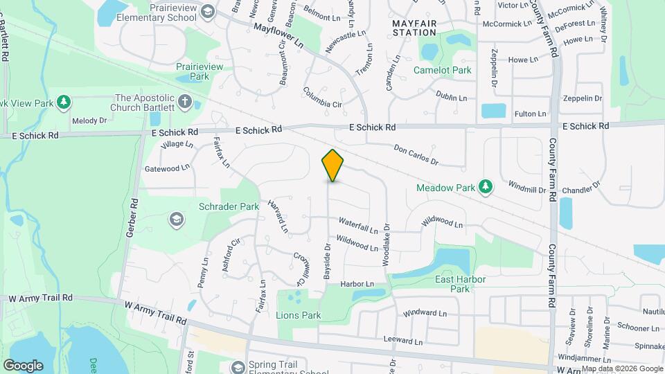 2363 Cove Dr Map and Location Details