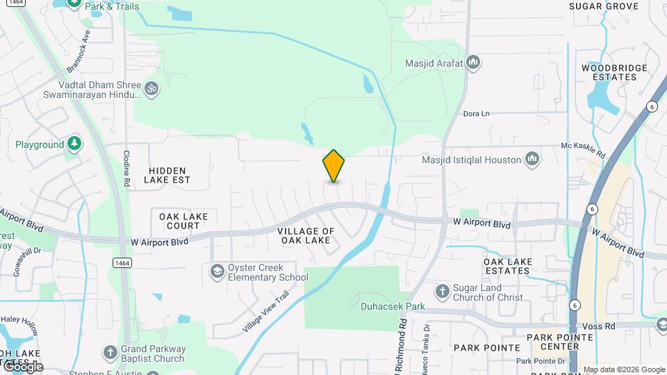 16314 Cobble Springs Ct Map and Location Details