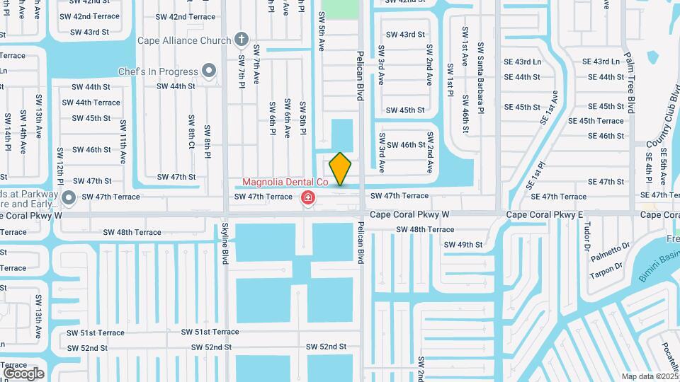 421 SW 47th Terrace Map and Location Details