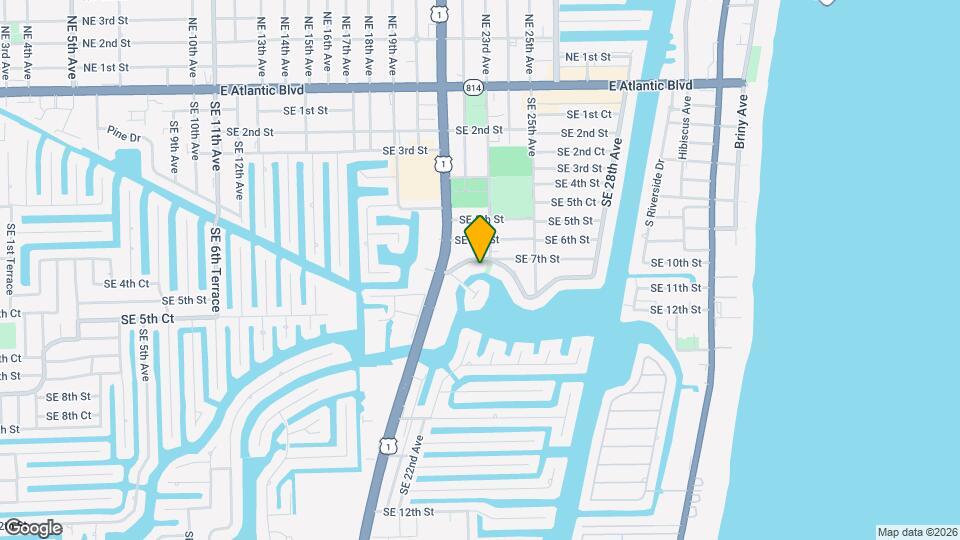 2254 SE 7th St Map and Location Details