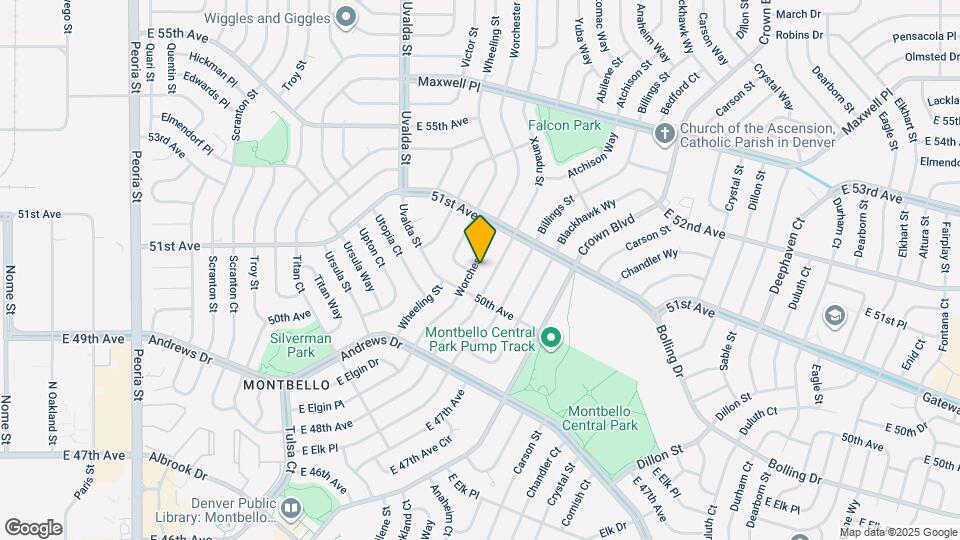 5030 Worchester St Map and Location Details