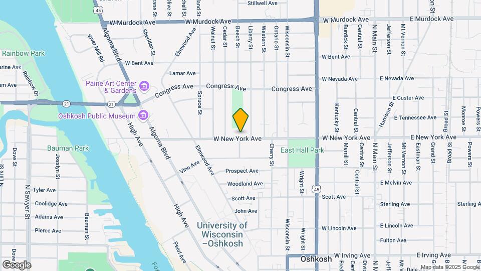 922 W New York Ave Map and Location Details