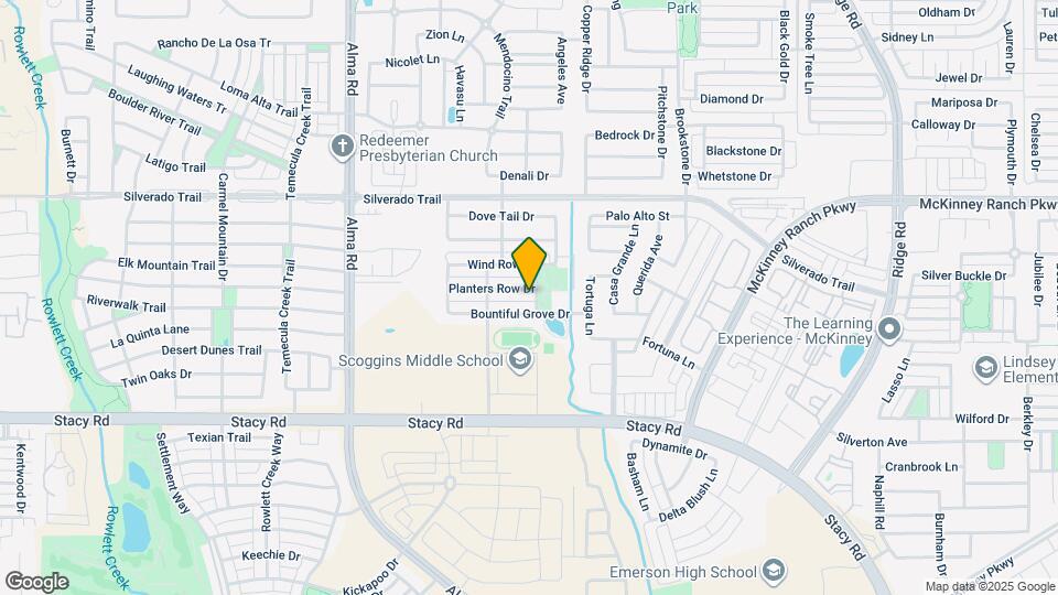 6905 Planters Row Dr Map and Location Details