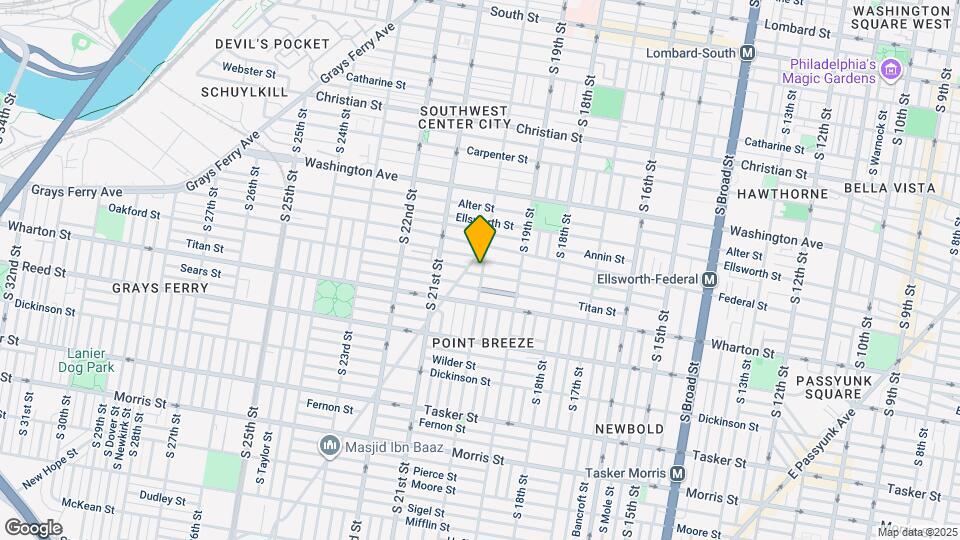 1218 S 20th St Mapa y Detalles de la Ubicación