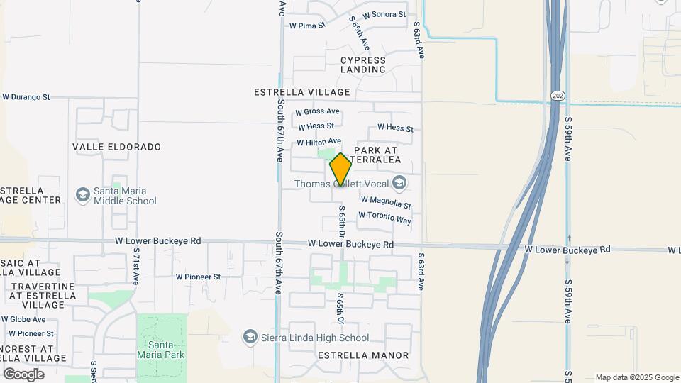 6507 W Hughes Dr Map and Location Details