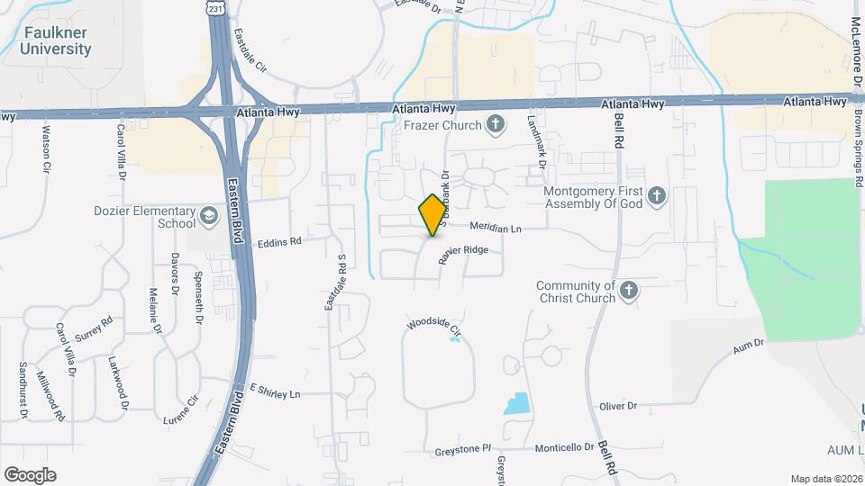 191 S Burbank Dr Map and Location Details