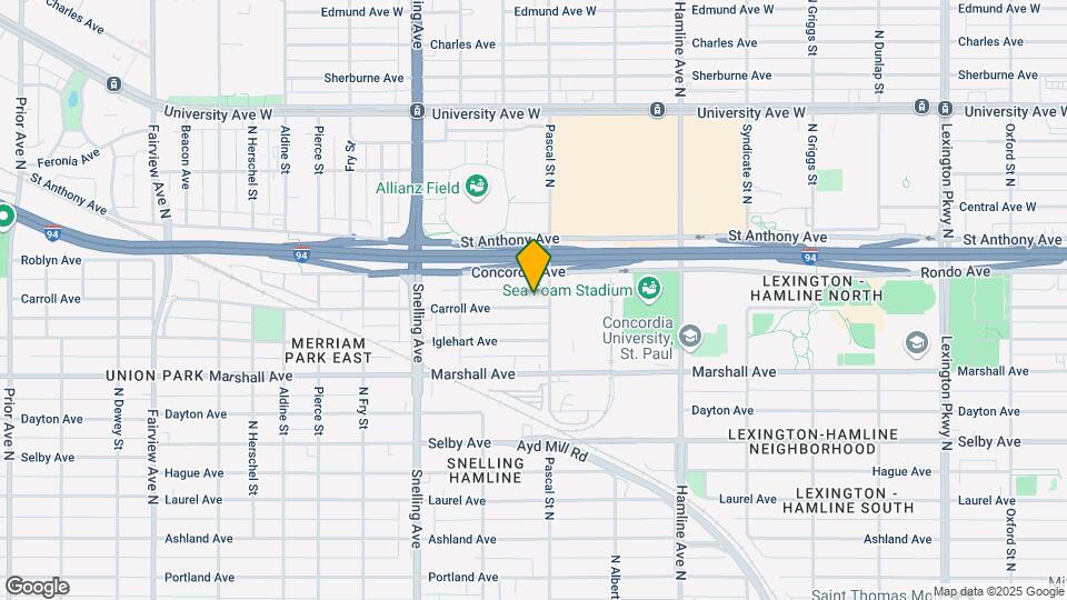 1471 Carroll Ave Map and Location Details