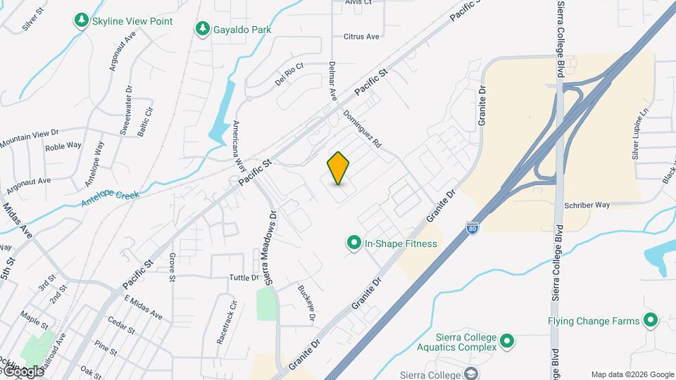 4216 Doug Fir Ln Map and Location Details