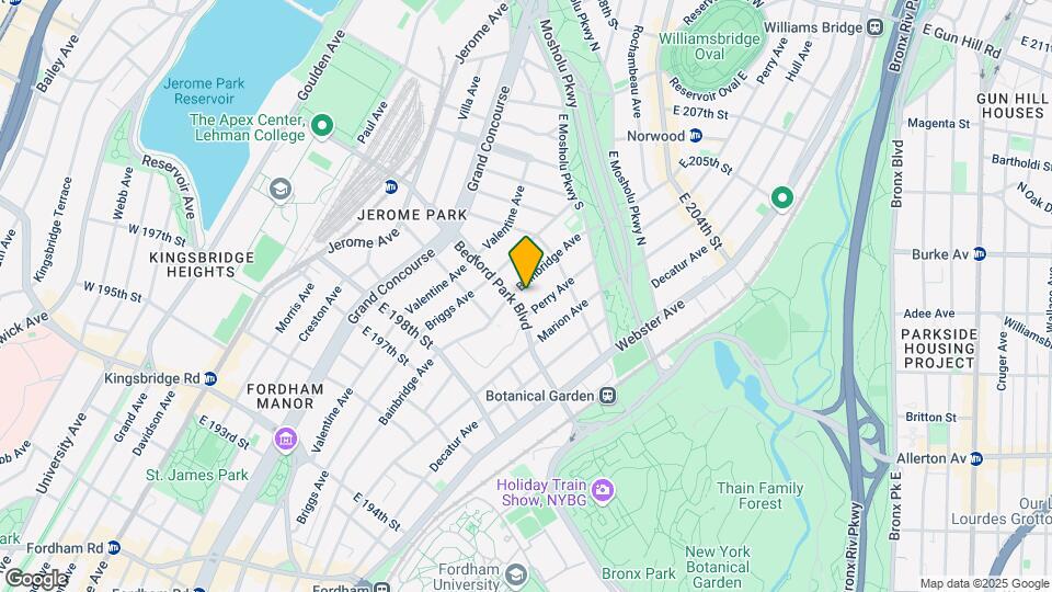 309 Bedford Park Blvd Map and Location Details
