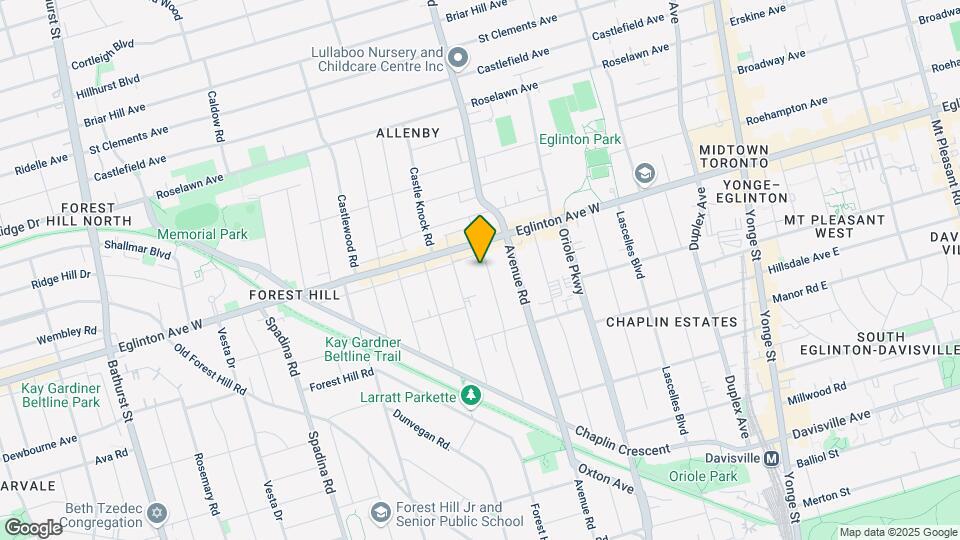 118-118 Braemar Ave Map and Location Details
