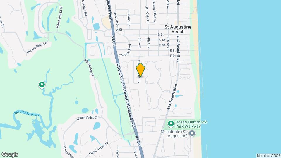 25 Atlantic Oaks Cir, Unit 25 Atlantic Oaks Circle Unit A Map and Location Details