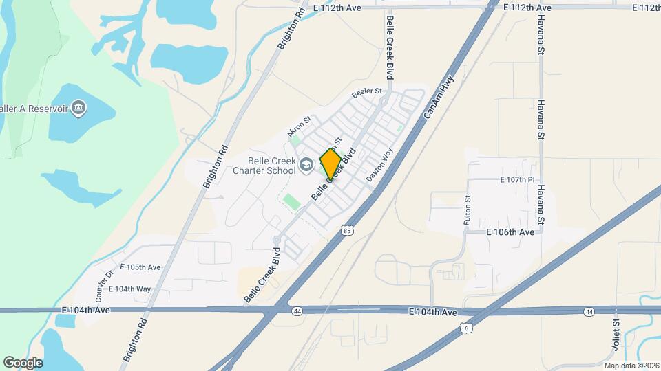 10684 Belle Creek Blvd, Unit 1 Map and Location Details