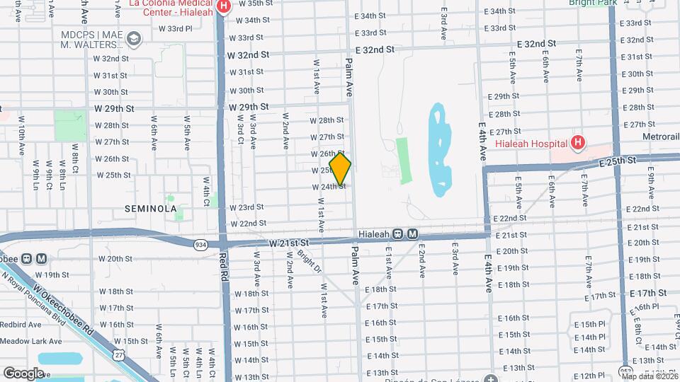 44 W 24th St Map and Location Details