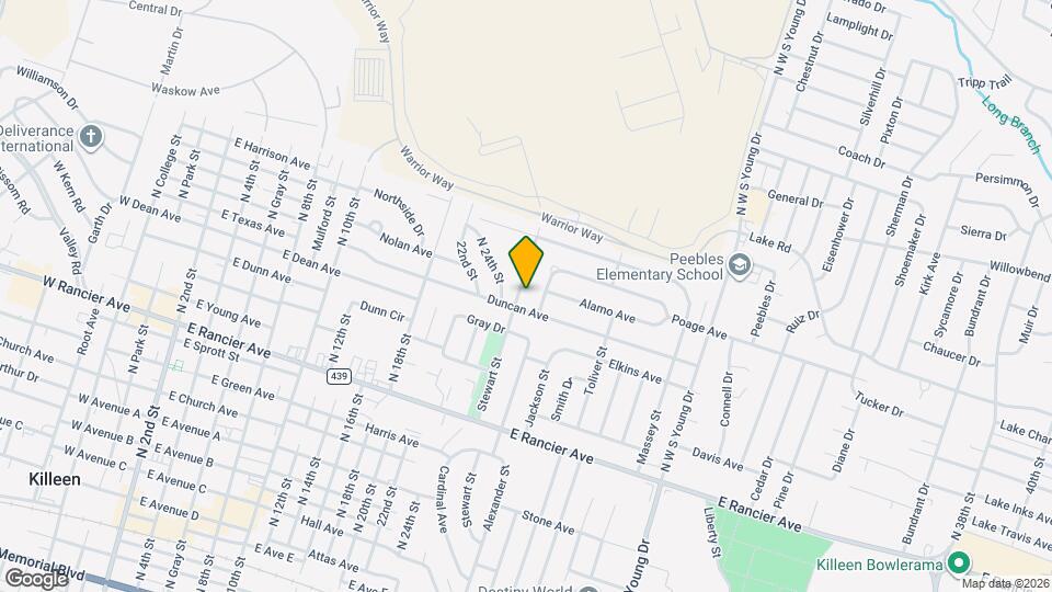 1606 Stewart St Map and Location Details