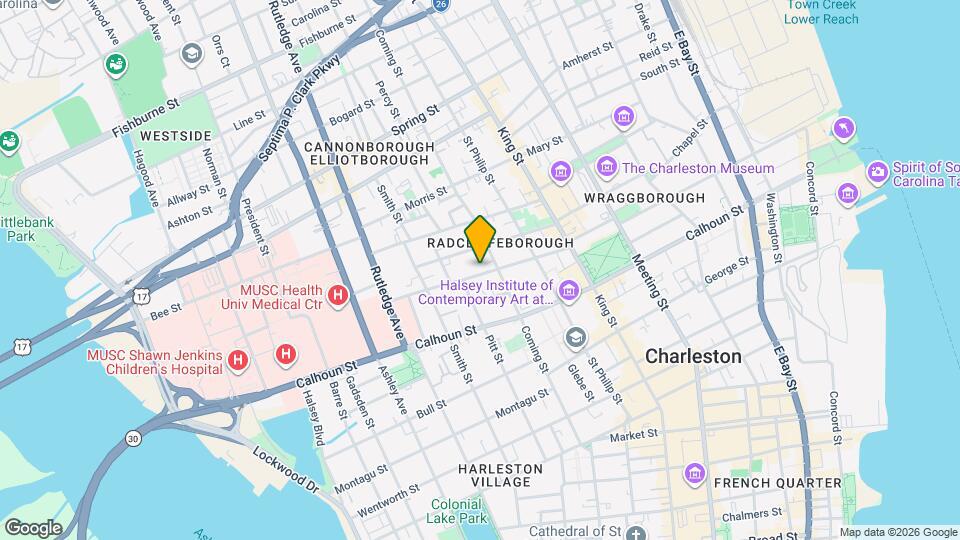 44 Vanderhorst St, Unit 44 Vanderhorst Street Map and Location Details