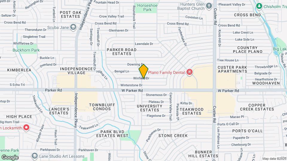 2624 Winfield Dr Map and Location Details