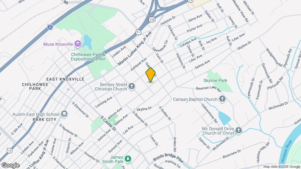 3507 Lilac Ave Map and Location Details