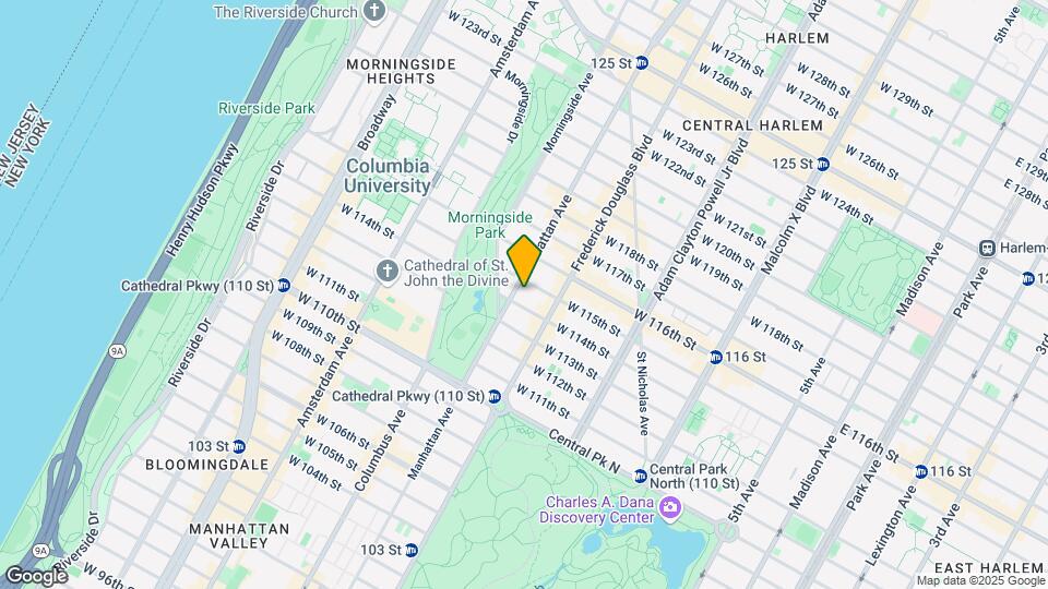 344 Manhattan Ave Map and Location Details