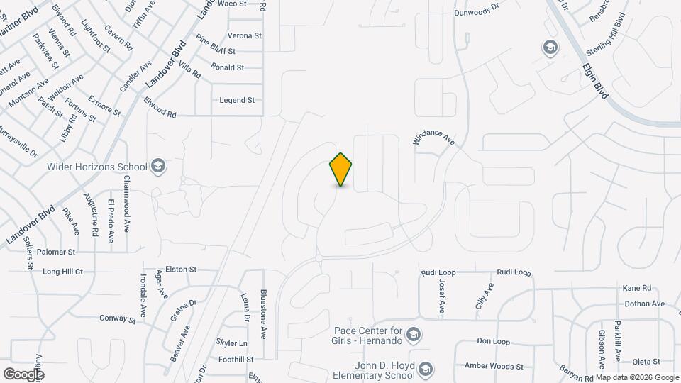 3614 Benham Rise Rd Map and Location Details