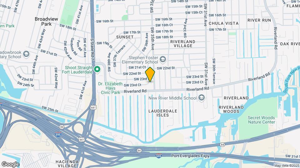 2320 SW 36th Ave Mapa y Detalles de la Ubicación