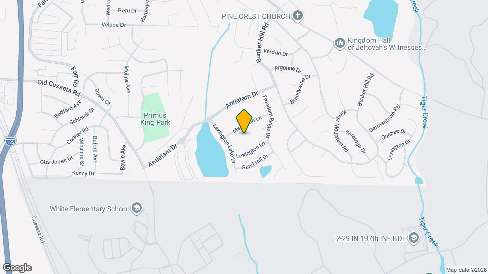 5161 Legion Dr Map and Location Details