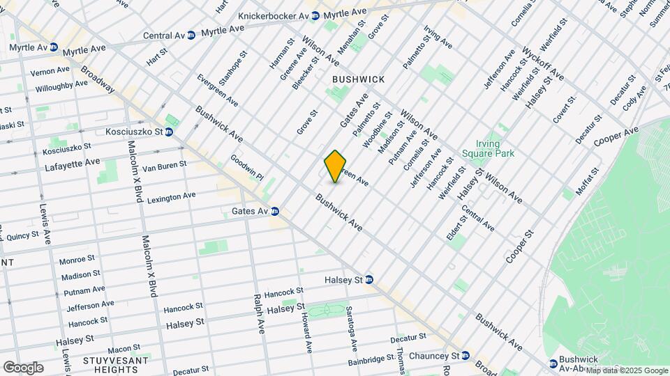 74 Woodbine St Map and Location Details
