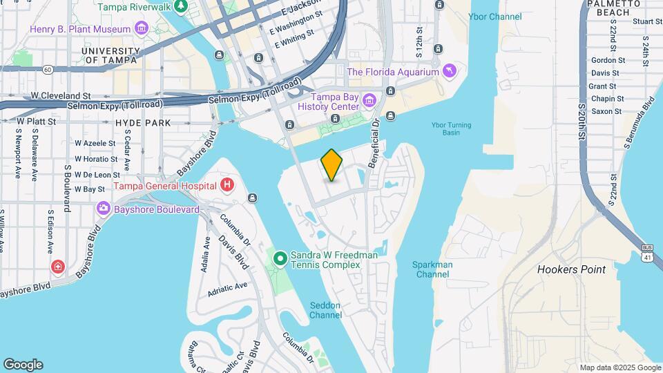 Olympus Harbour Island Map and Location Details