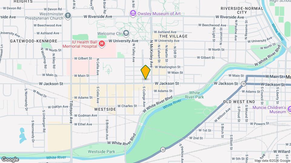 1926 W Jackson St Map and Location Details