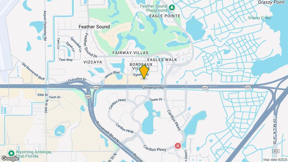 Furnished Studio-Clearwater - Carillon Park Map and Location Details