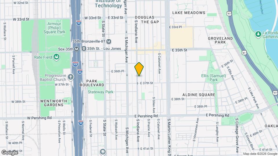 3655 S Indiana Ave Map and Location Details