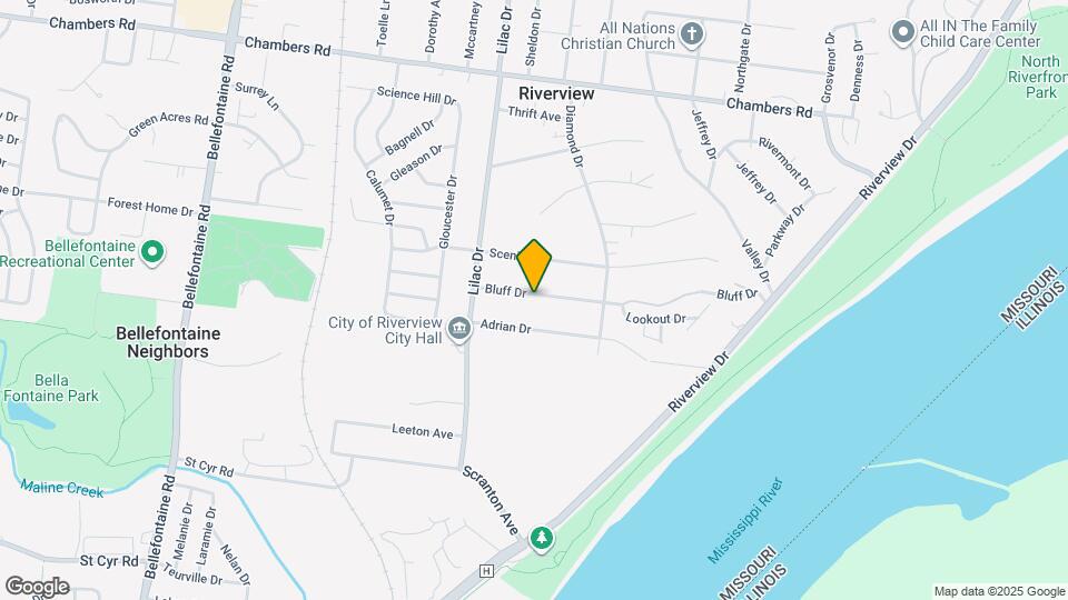 460 Bluff Dr Map and Location Details