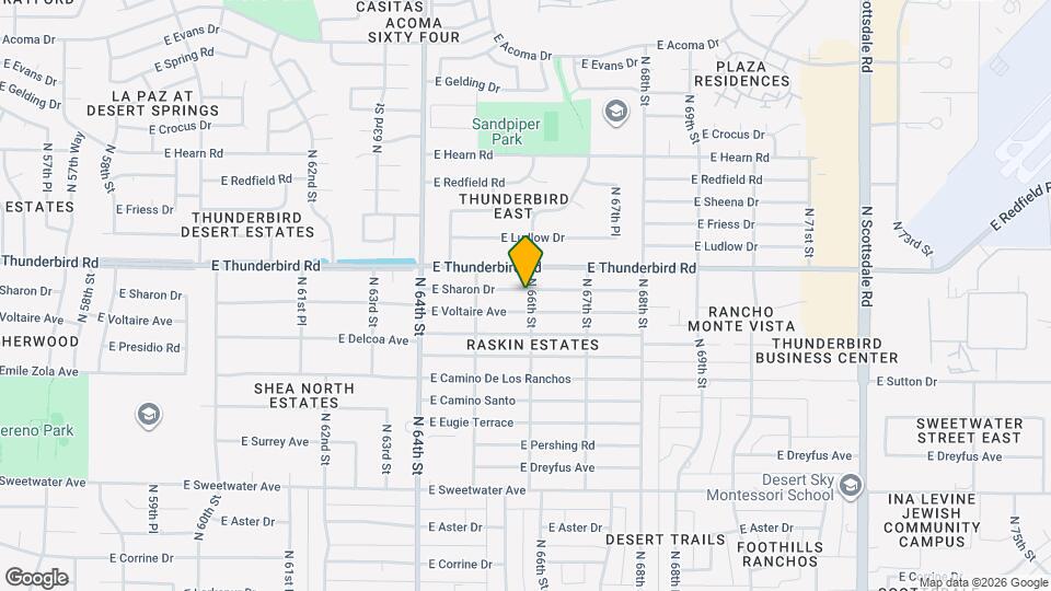 6547 E Sharon Dr, Unit SI ID1558599P Map and Location Details