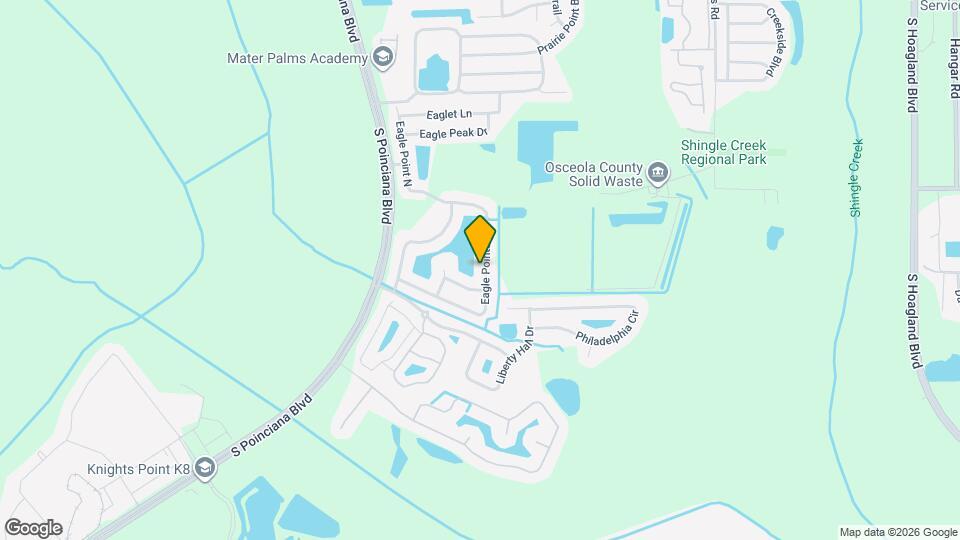 626 Eagle Pointe S Map and Location Details