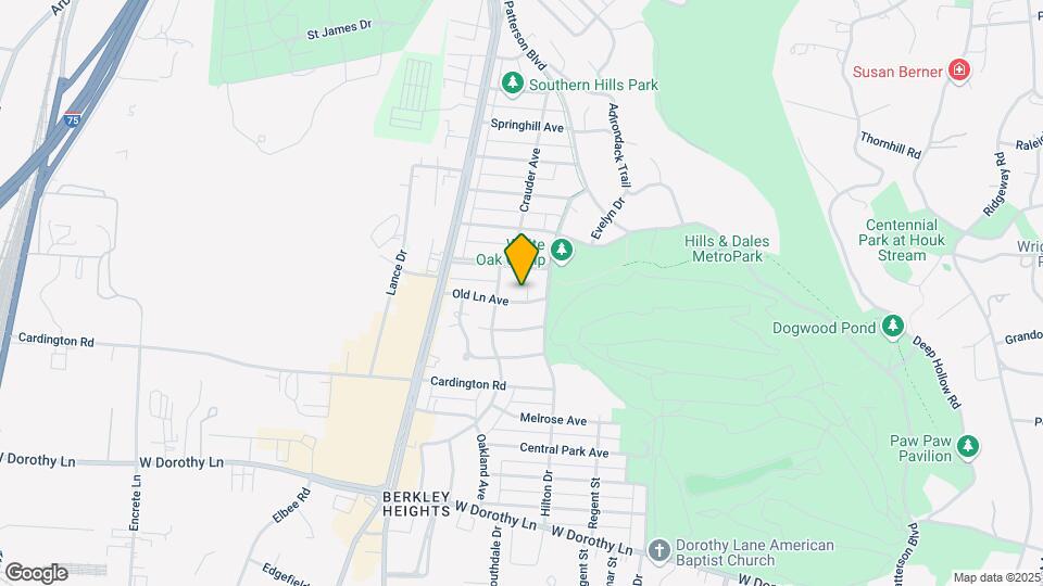 1437 Old Ln Ave Mapa y Detalles de la Ubicación