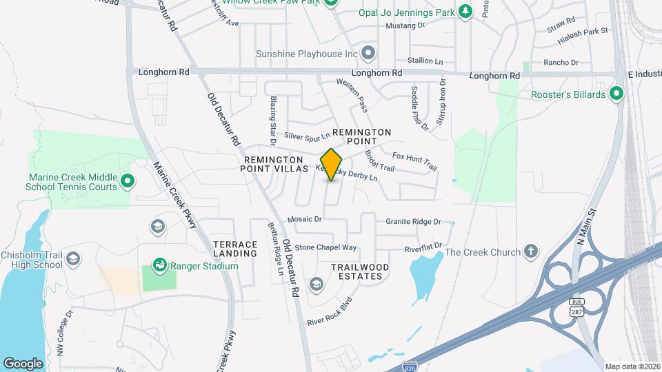 5832 Arena Cir Map and Location Details