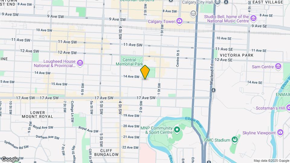 1410 2 St SW Map and Location Details