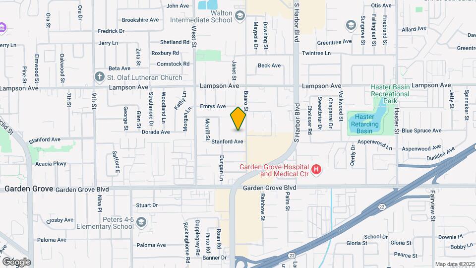 12721 Buaro St Mapa y Detalles de la Ubicación