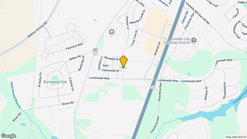 185 Tidbury Crossing Map and Location Details