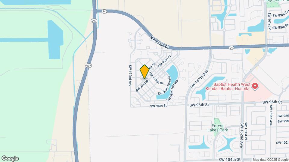 17077 SW 93rd St Map and Location Details