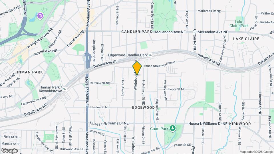 205 Whitefoord Ave NE Map and Location Details