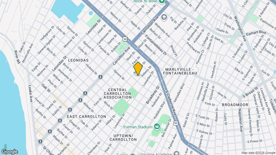 2116 Adams St, Unit Middle Floor Mapa y Detalles de la Ubicación