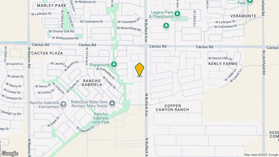 14719 W Poinsettia Dr Map and Location Details