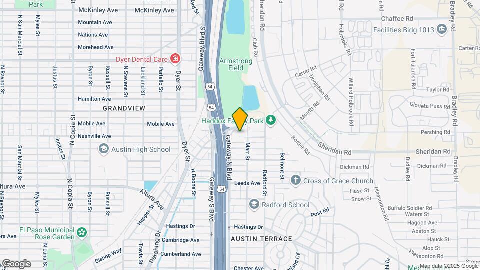 4309 Mobile Ave Map and Location Details
