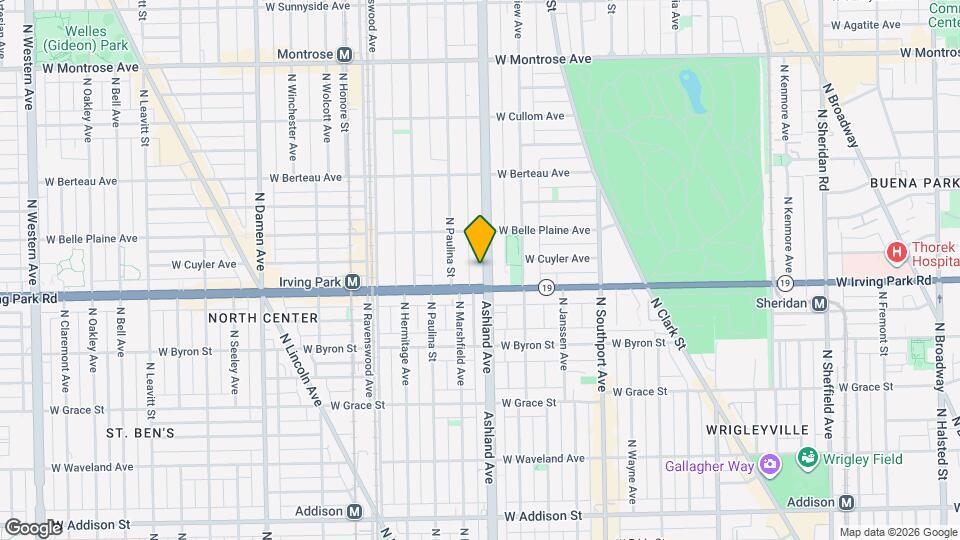 4018 N Ashland Ave, Unit J01P Map and Location Details