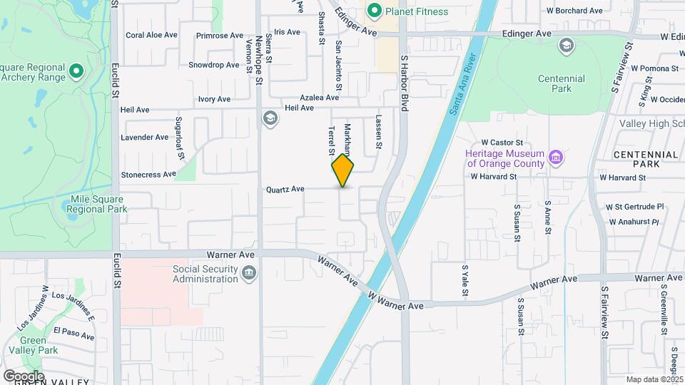 11788 Quartz Ave Map and Location Details