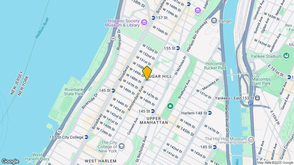1787 Amsterdam Ave Map and Location Details